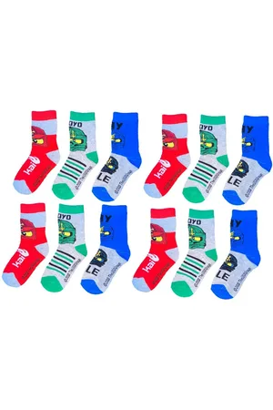Lego Freizeitsocken 12x LEGO NINJAGO SOCKEN Jungen Strümpfe 27/30 31/34 35/38 Logo Lego Ninjago - Verkäufer: coole-fun-t-shirts