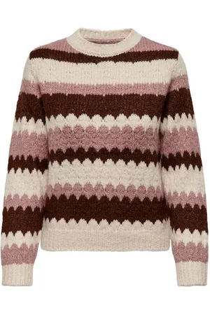 JACQUELINE DE YONG Strickpullover Gestreifter Strick Pullover Langarm JDYDINEA JDYDINEA L/S STRIPE PULLOVER KNT - Verkäufer: ARIZONAS