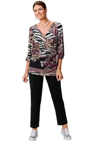Hermann Lange Langarmshirt mit Allover-Print