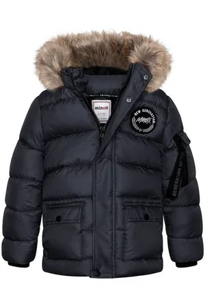 Minoti Winterjacke mit flauschiger Kapuze (2-14y) - Verkäufer:
