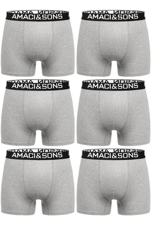 amaci Boxershorts WESTON 6er Pack Boxershorts (6er-Pack) Herren Baumwolle Männer Unterhose Unterwäsche - Verkäufer: