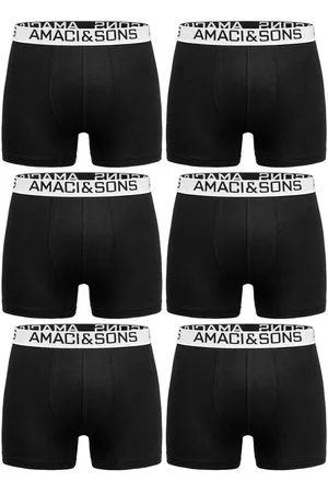 amaci Boxershorts WESTON 6er Pack Boxershorts (6er-Pack) Herren Baumwolle Männer Unterhose Unterwäsche - Verkäufer:
