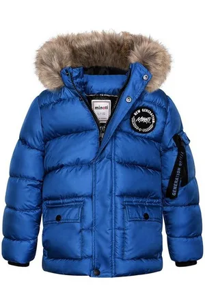 Minoti Winterjacke mit flauschiger Kapuze (2-14y) - Verkäufer: