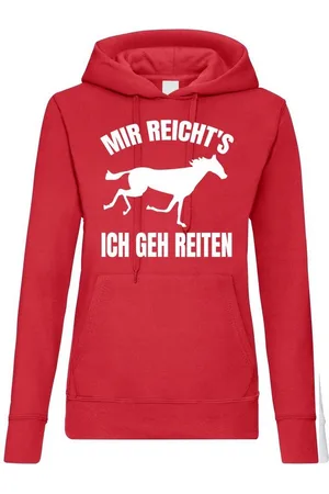 Youth Designz Kapuzenpullover Mir reichts Ich geh reiten Damen Hoodie Pullover mit lustigem Frontprint - Verkäufer: EmDa Trading GmbH