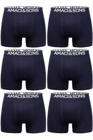 amaci Boxershorts WESTON 6er Pack Boxershorts (6er-Pack) Herren Baumwolle Männer Unterhose Unterwäsche - Verkäufer: