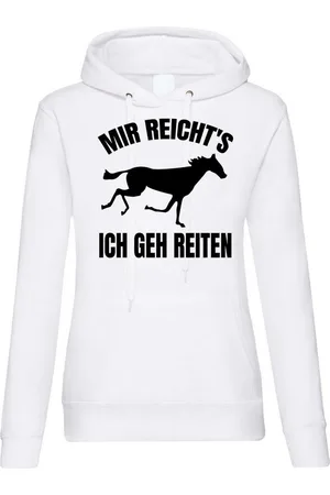 Youth Designz Kapuzenpullover Mir reichts Ich geh reiten Damen Hoodie Pullover mit lustigem Frontprint - Verkäufer: EmDa Trading GmbH