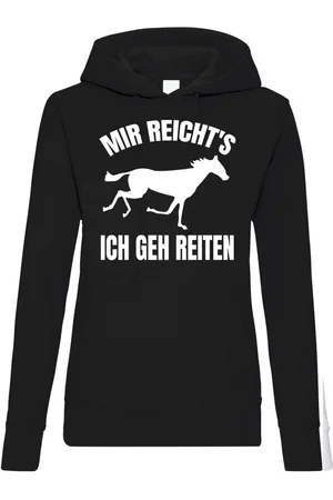 Youth Designz Kapuzenpullover Mir reichts Ich geh reiten Damen Hoodie Pullover mit lustigem Frontprint - Verkäufer: EmDa Trading GmbH