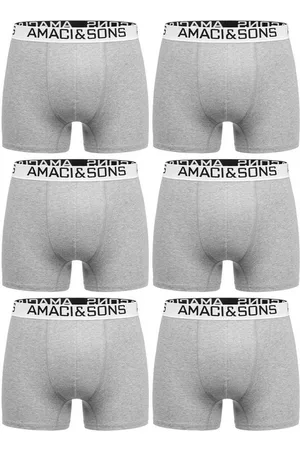 amaci Boxershorts WESTON 6er Pack Boxershorts (6er-Pack) Herren Baumwolle Männer Unterhose Unterwäsche - Verkäufer: