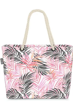 Void Strandtasche (1-tlg), Palmen Grafik Tropen Hawaii sommer palme blatt grafik urlaub hotel tr - Verkäufer: style3