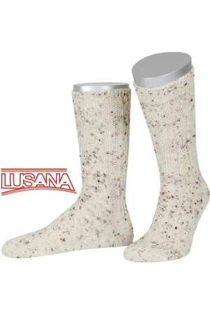 LUSANA Trachtensocken Shoppersocke Loden Tweed - Verkäufer: Hut-Breiter München - Hutmacher seit 1863