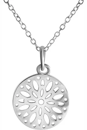 vivance collection Kette mit Anhänger 925-Sterling Silber rhodiniert