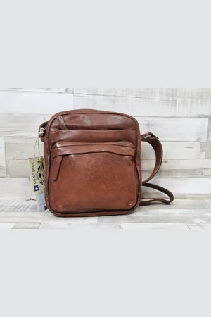 Greenburry Handtasche SN GBVT-washed Shoulderbag camel - Verkäufer: Littmann
