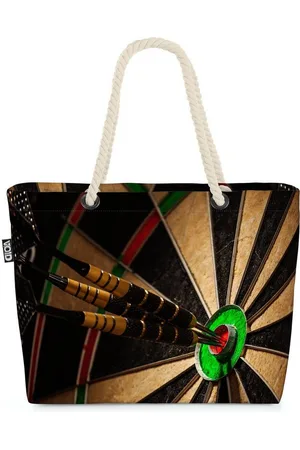Void Strandtasche (1-tlg), Dart Spiel Dartpfeil Sport dartscheibe spiel perfektion erfolg drei s - Verkäufer: style3