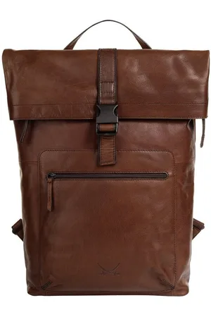 Sansibar Laptoprucksack, echt Leder