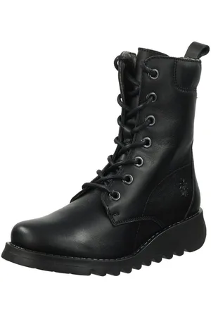 Fly London Stiefelette Lederimitat Schnürstiefelette - Verkäufer: S4S Commerce