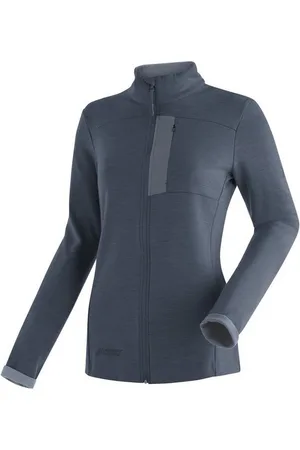 Maier Sports Funktionsshirt Skutvik W Midlayer-Jacke für Damen, ideal für Outdoor-Aktivitäten