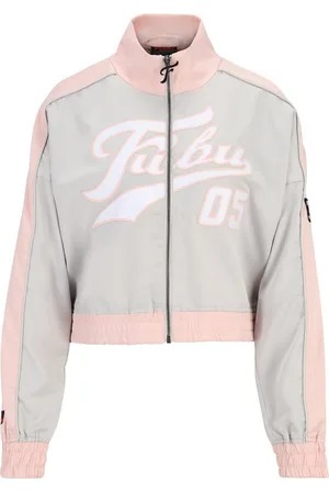 FUBU Allwetterjacke Damen FW221-012-1 Satin Track Transition Jacket (1-St)