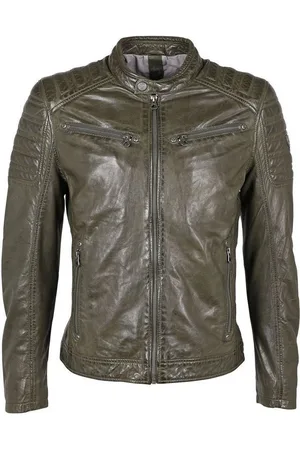 Mauritius Lederjacke GMChesto Herrenjacke im Biker-Look aus Lammnappa Leder - Verkäufer: LOGWOOD-STORE