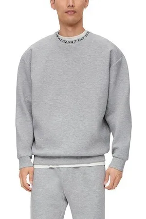 QS by s.Oliver Sweatshirt mit bedrucktem Rundhalsausschnitt