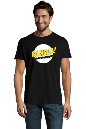 Blondie & Brownie T-Shirt Herren Bazinga Logo Sheldon Big Bang Theorie - Verkäufer: Hubihu