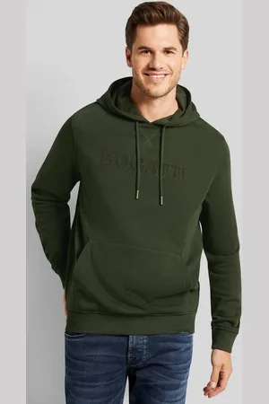 Bugatti Sweatshirt mit Logo-Print