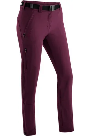 Maier Sports Funktionshose Lana slim Damen Wanderhose, atmungsaktive Outdoor-Hose, 3 Taschen, Slim Fit