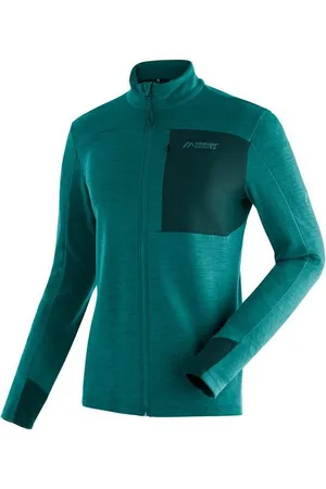 Maier Sports Funktionsshirt Skutvik M Midlayer-Jacke für Herren, ideal für Ski-Touren