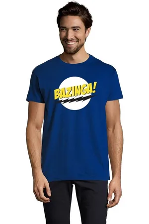 Blondie & Brownie T-Shirt Herren Bazinga Logo Sheldon Big Bang Theorie - Verkäufer: Hubihu
