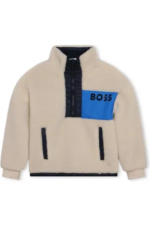 HUGO BOSS Sweatshirt Sweatshirt Lammfellimitat - Verkäufer: coolkids-store
