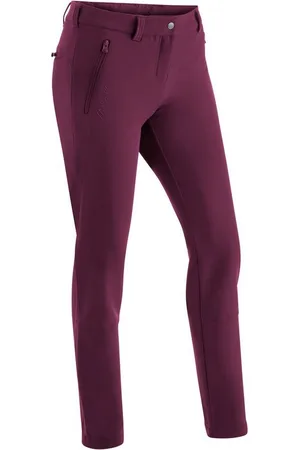 Maier Sports Funktionshose Helga slim warme Damen Outdoorhose, robuste Wanderhose, Slim Fit