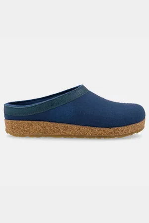 Haflinger Grizzly Torben Filzclog aus reinem Wollfilz Unisex Hausschuh - Verkäufer: Natural Slipper