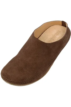 Haflinger Everest Softino Leder Pantolette Hausschuh Hausschuh - Verkäufer: Natural Slipper