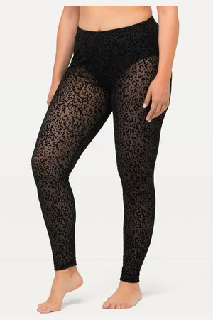 Ulla Popken Feinstrumpfhose Strumpf-Leggings Mesh Leomuster - Verkäufer: Popken Fashion Group
