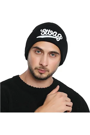 DonDon Beanie stylische Herren Winter Beanie (Packung, 1-St) Wintermütze, mit coolem Statement-Print, Strickmütze mit Krempe - Verkäufer: urban-styles