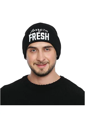 DonDon Beanie stylische Herren Winter Beanie (Packung, 1-St) Wintermütze, mit coolem Statement-Print, Strickmütze mit Krempe - Verkäufer: urban-styles
