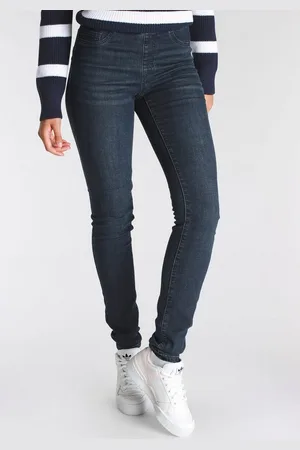 ARIZONA Jeansjeggings mit leichtem Thermo Effekt extra-eng geschnitten, hohe Leibhöhe, mit Coinpocket