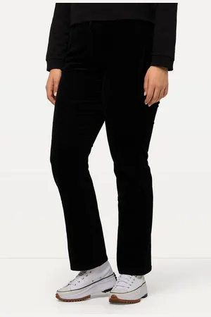 Ulla Popken Cargoshorts Cordhose Mandy weites gerades Bein Komfortbund - Verkäufer: Popken Fashion Group