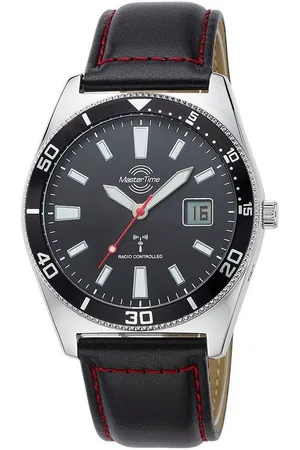 Master Time Funkuhr Super Power Sporty, MTGA-10860-21L, Armbanduhr, Quarzuhr, Herrenuhr, Datum, Leuchtzeiger
