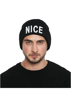 DonDon Beanie stylische Herren Winter Beanie (Packung, 1-St) Wintermütze, mit coolem Statement-Print, Strickmütze mit Krempe - Verkäufer: urban-styles