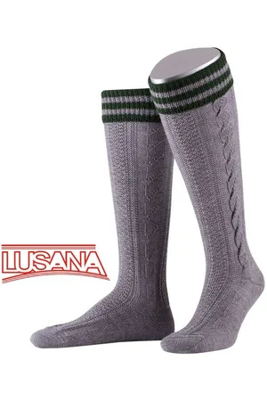 LUSANA Trachtensocken Trachtenstrümpfe, handgekettel - Verkäufer: Hut-Breiter München - Hutmacher seit 1863