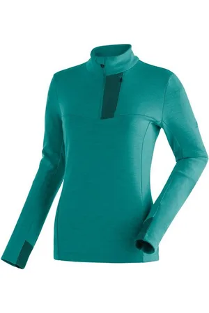 Maier Sports Funktionsshirt Skutvik HZ W funktionaler Midlayer für Damen, hohe Atmungsaktivität