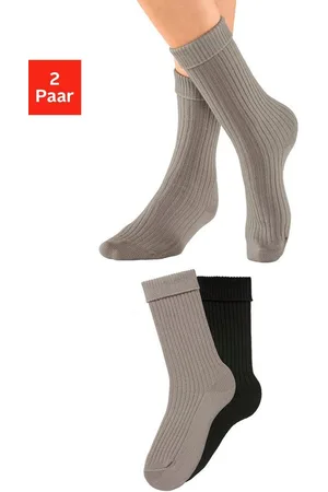 Lavana Socken (Packung, 2-Paar) in modischem Rippstrick