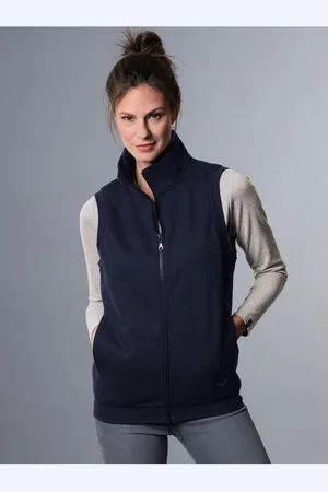 Trigema Steppweste Weste aus bequemem Sweat-Material (1-tlg)