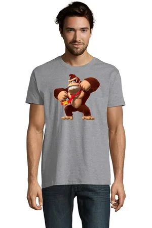 Blondie & Brownie T-Shirt Herren Donkey Kong Gorilla Affe Retro Konsole - Verkäufer: Hubihu