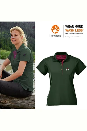MAUL Kurzarmshirt - Aeschi fresh 2 - Damen Poloshirt, antibakteriell - Verkäufer: hive outdoor
