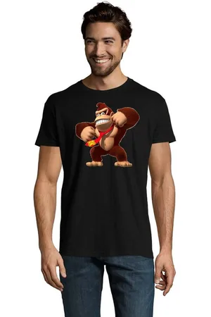 Blondie & Brownie T-Shirt Herren Donkey Kong Gorilla Affe Retro Konsole - Verkäufer: Hubihu