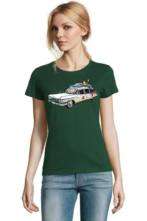 Blondie & Brownie T-Shirt Damen Ghostbusters Cars Auto Geisterjäger Geister Film Ghost - Verkäufer: Hubihu