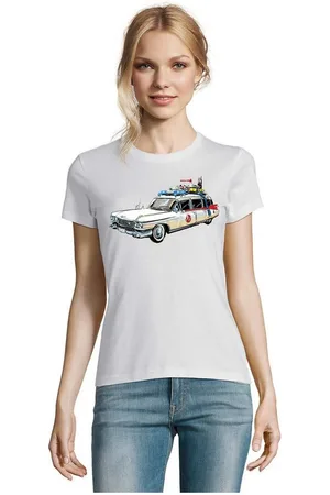 Blondie & Brownie T-Shirt Damen Ghostbusters Cars Auto Geisterjäger Geister Film Ghost - Verkäufer: Hubihu