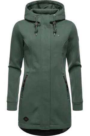 Ragwear Kapuzensweatjacke Letti Bonded Sportliche Kapuzenjacke in Feinstrick-Optik