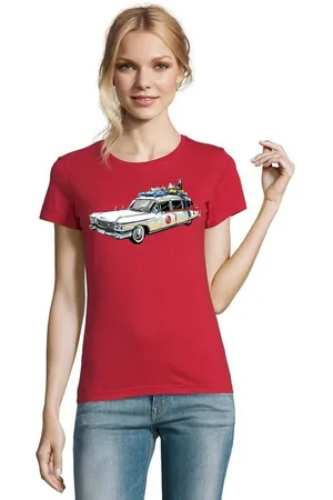 Blondie & Brownie T-Shirt Damen Ghostbusters Cars Auto Geisterjäger Geister Film Ghost - Verkäufer: Hubihu